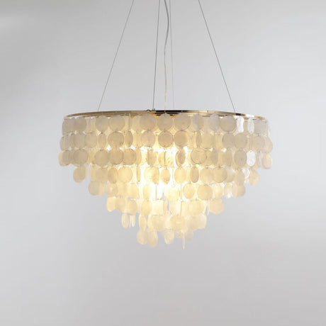 Shell Wind Chime Chandelier