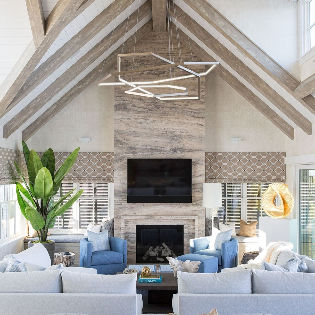 Silver Vesanto Chandelier