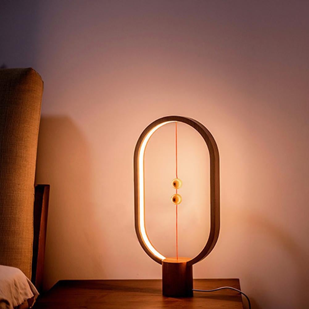 Smart Balance Wood Table Lamp