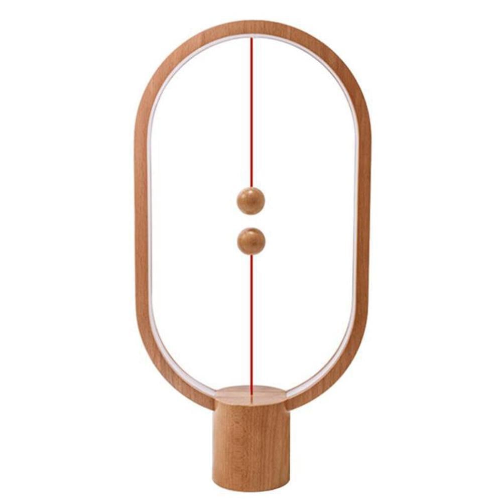 Smart Balance Wood Table Lamp