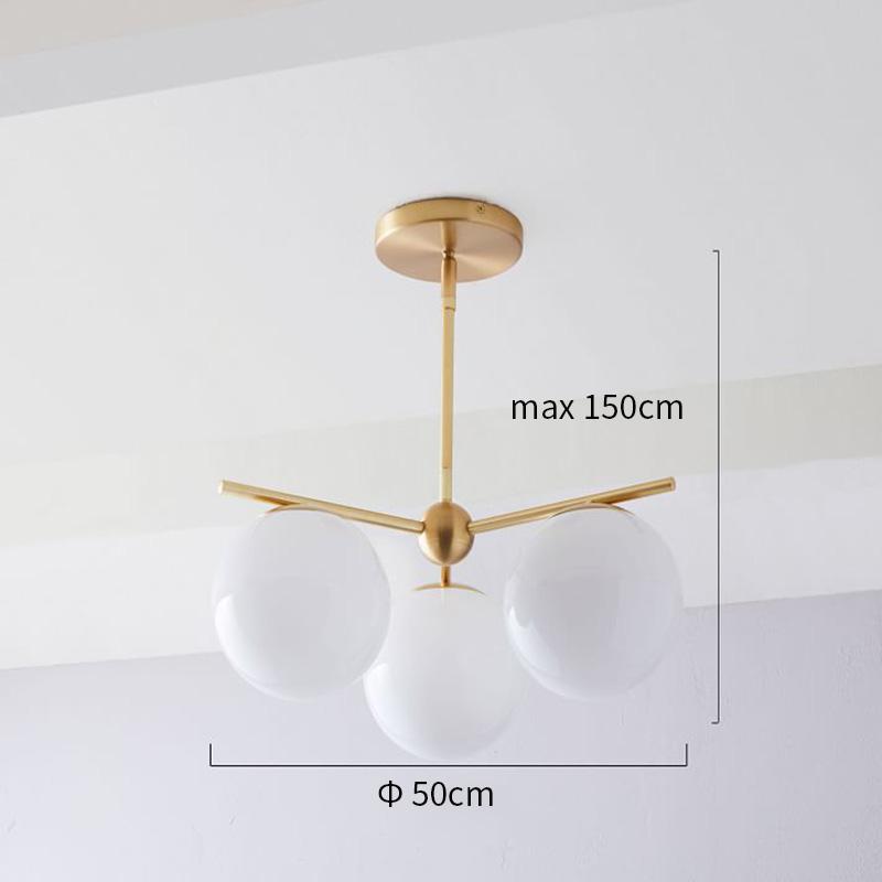 Sphere & Stem Chandelier