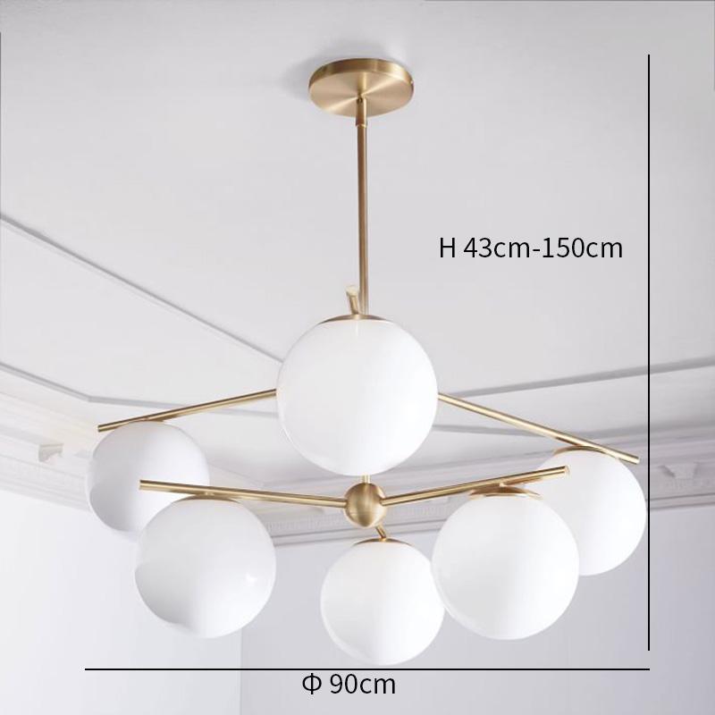 Sphere & Stem Chandelier