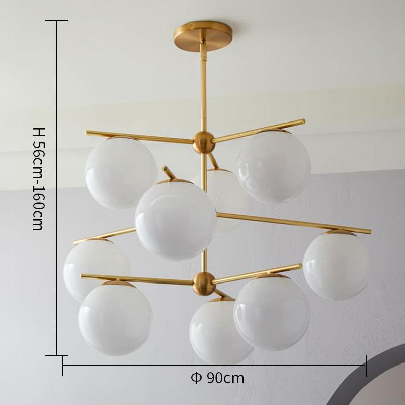 Sphere & Stem Chandelier