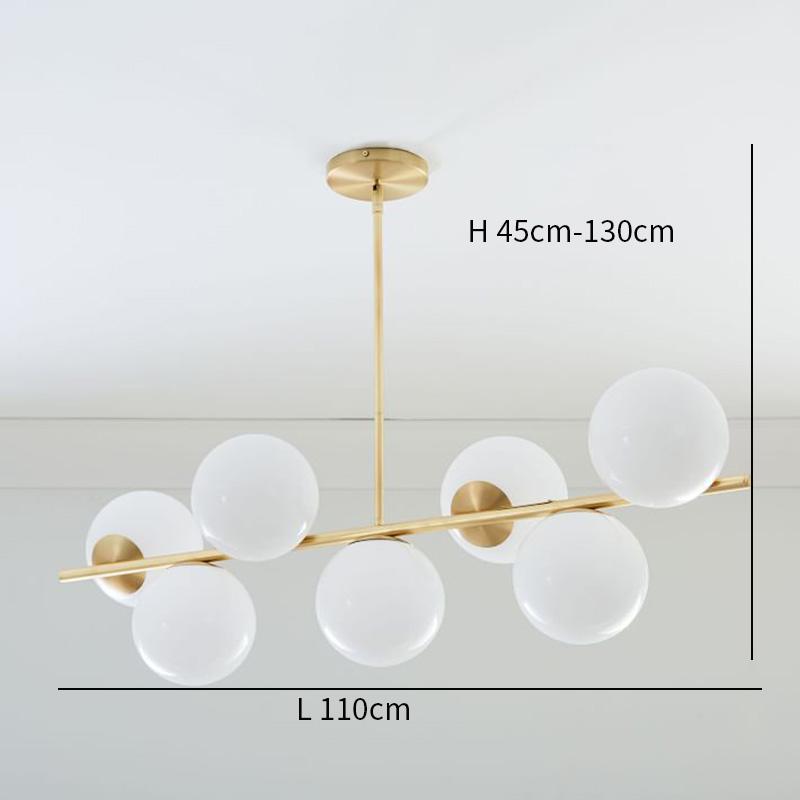 Sphere & Stem Chandelier
