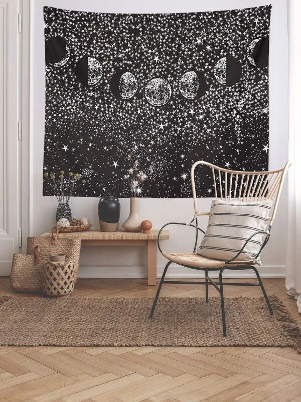 Star & Moon Tapestry