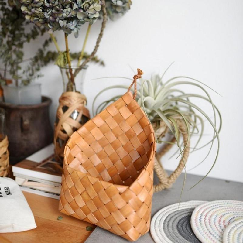 Hanging Wicker Basket