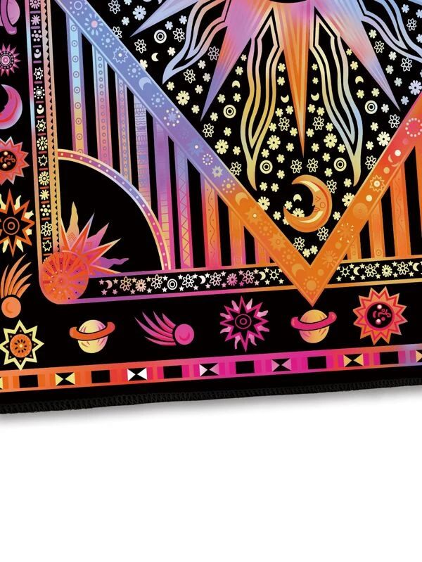 Sun & Moon Print Tapestry