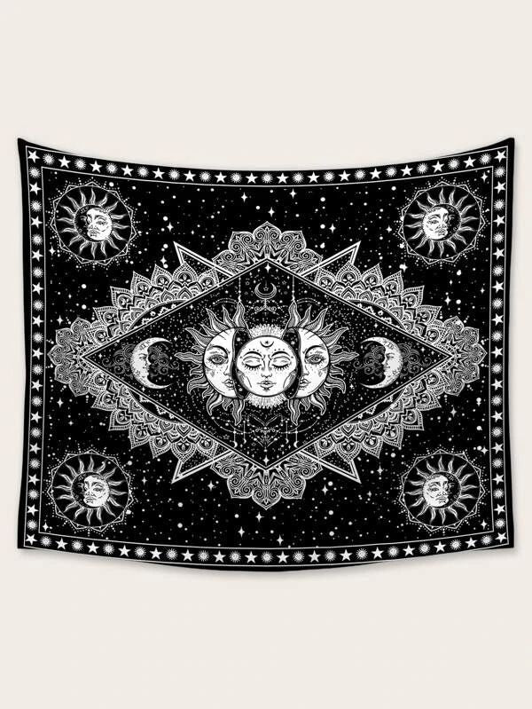 Sun Print Tapestry