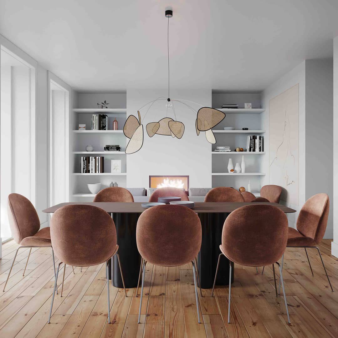 Screen Cannage Suspension