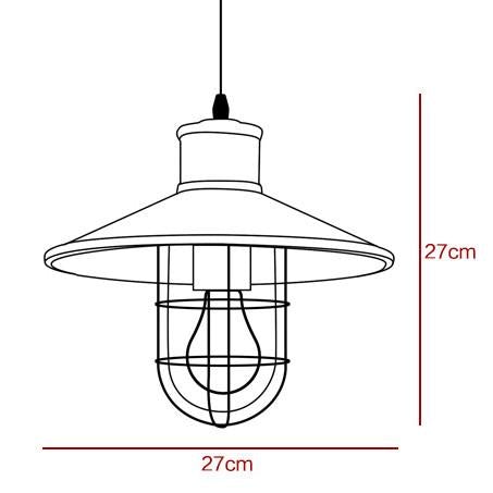 Harbour Industrial Rustic Pendant Light