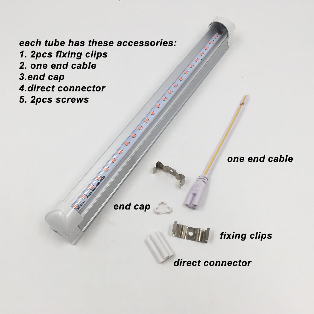 T8 Full Spectrum LED Grow Light Tube