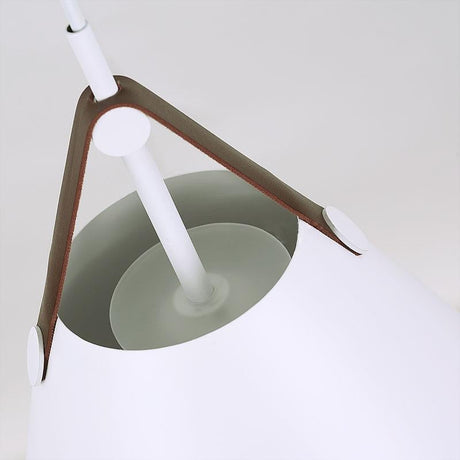 Leather Strap Suspension Minimalist Pendant Ceiling Light