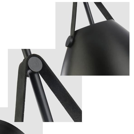 Leather Strap Suspension Minimalist Pendant Ceiling Light