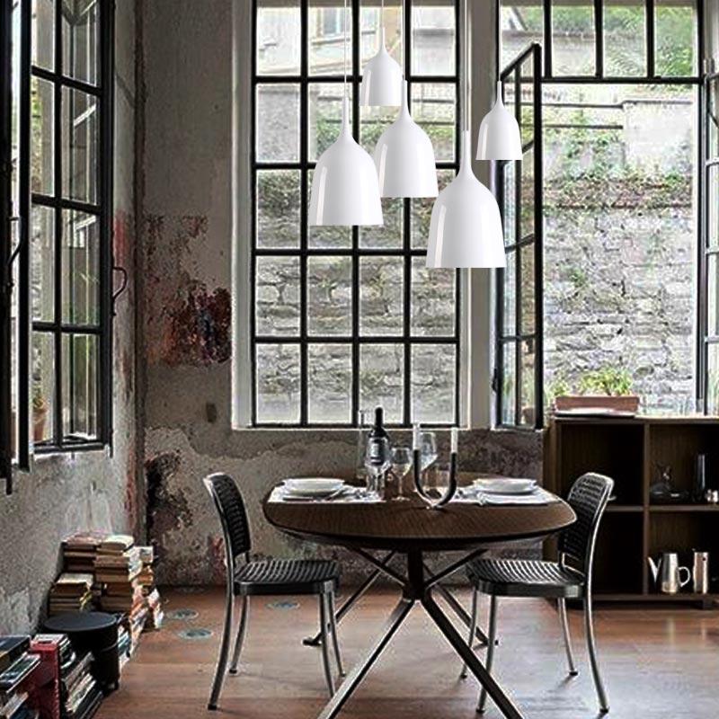 Copacabana White Minimalist Pendant Light