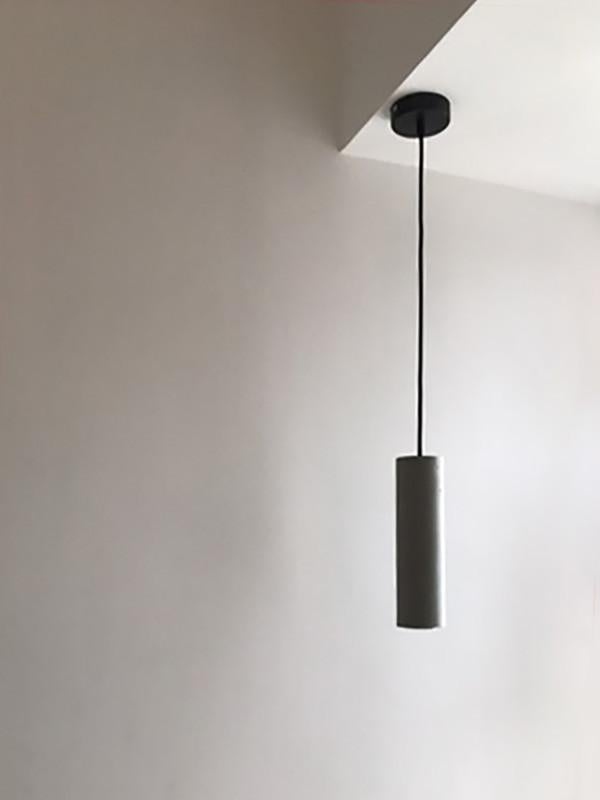 Concrete Pipe Pendant Light