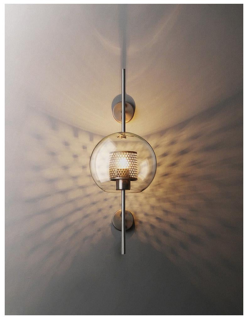 Chiswick Glass Wall Light