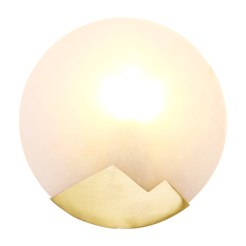 Decorative Marble Wall Sconce