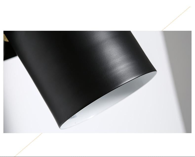 Black Spotlight Minimalist Wall Light