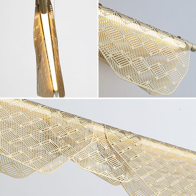 Hollow Carved Design Pendant Lamp