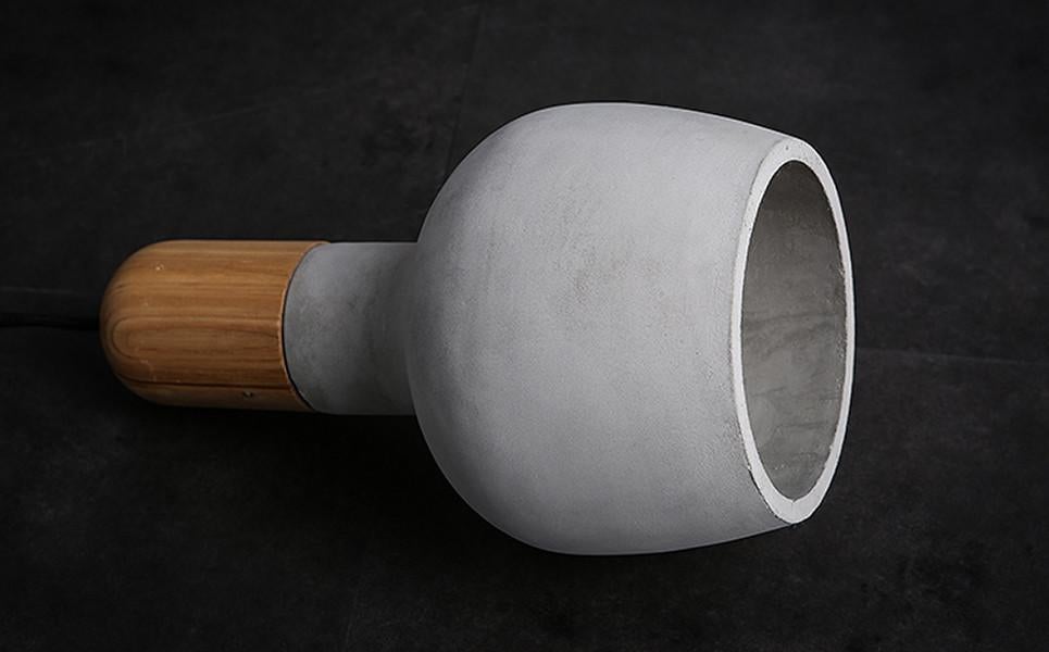 Concrete Wooden Stockholm Minimalist Pendant Light