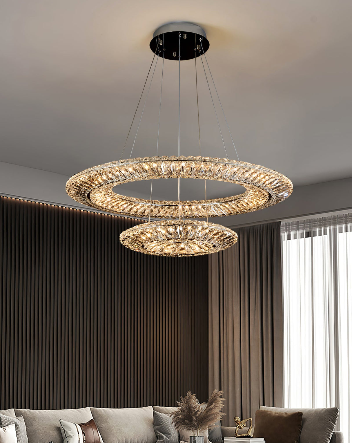Tanager Geometric Chandelier
