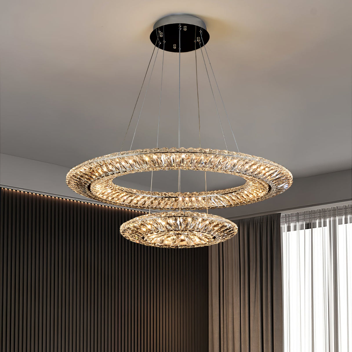 Tanager Geometric Chandelier
