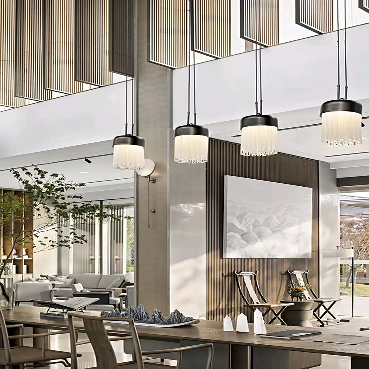 Tassel Pendant Light