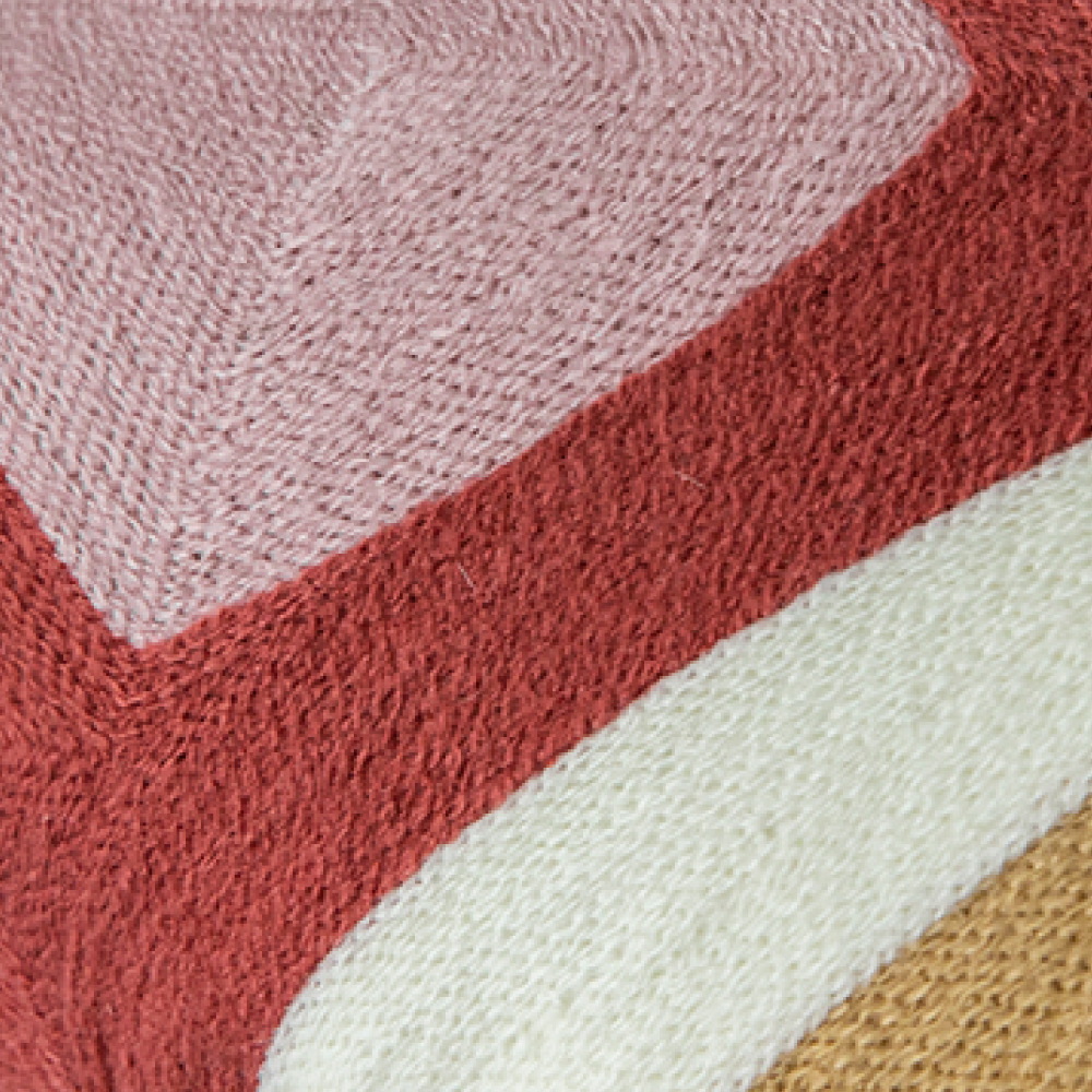 Floating Block Abstract Pillow Cover