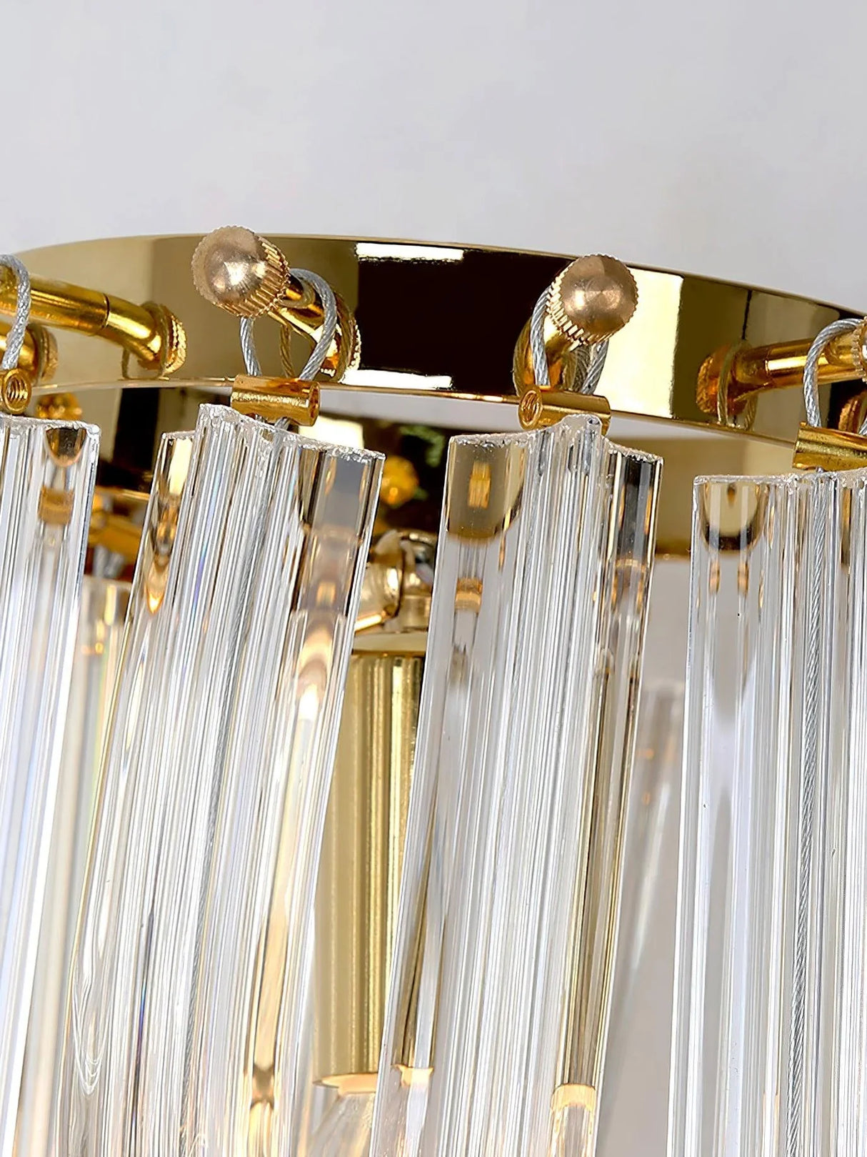 Character Glass Wall Lamp