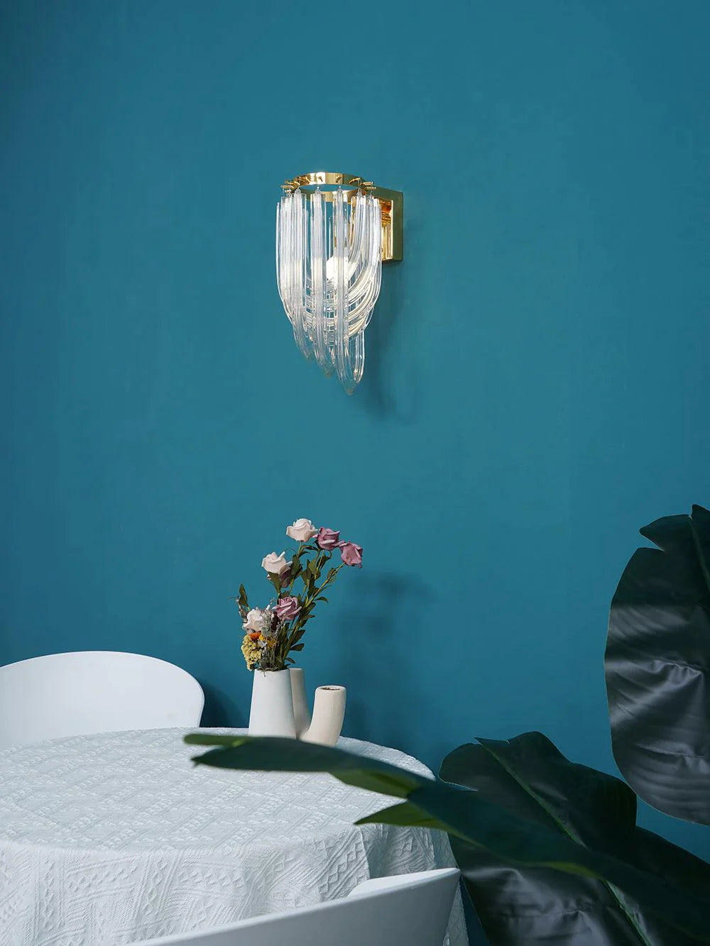 Character Glass Wall Lamp