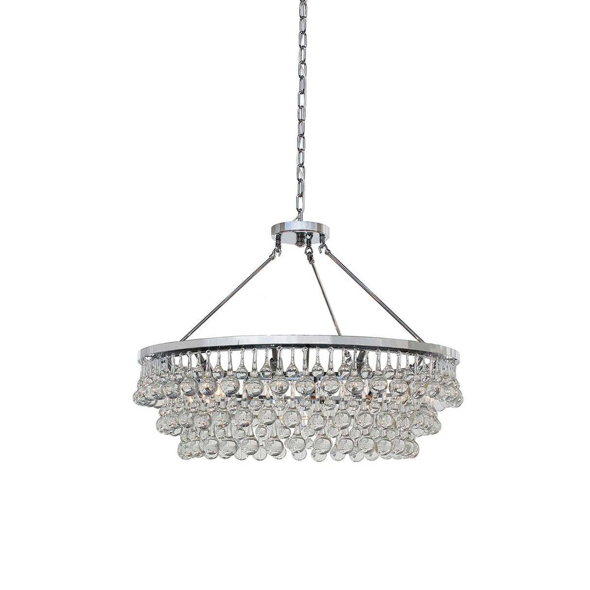 Unique Tiered Crystal Chandelier