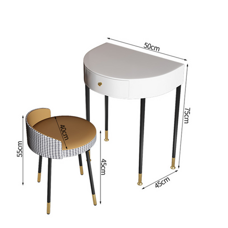 Modern Nordic Makeup Storage Vanity