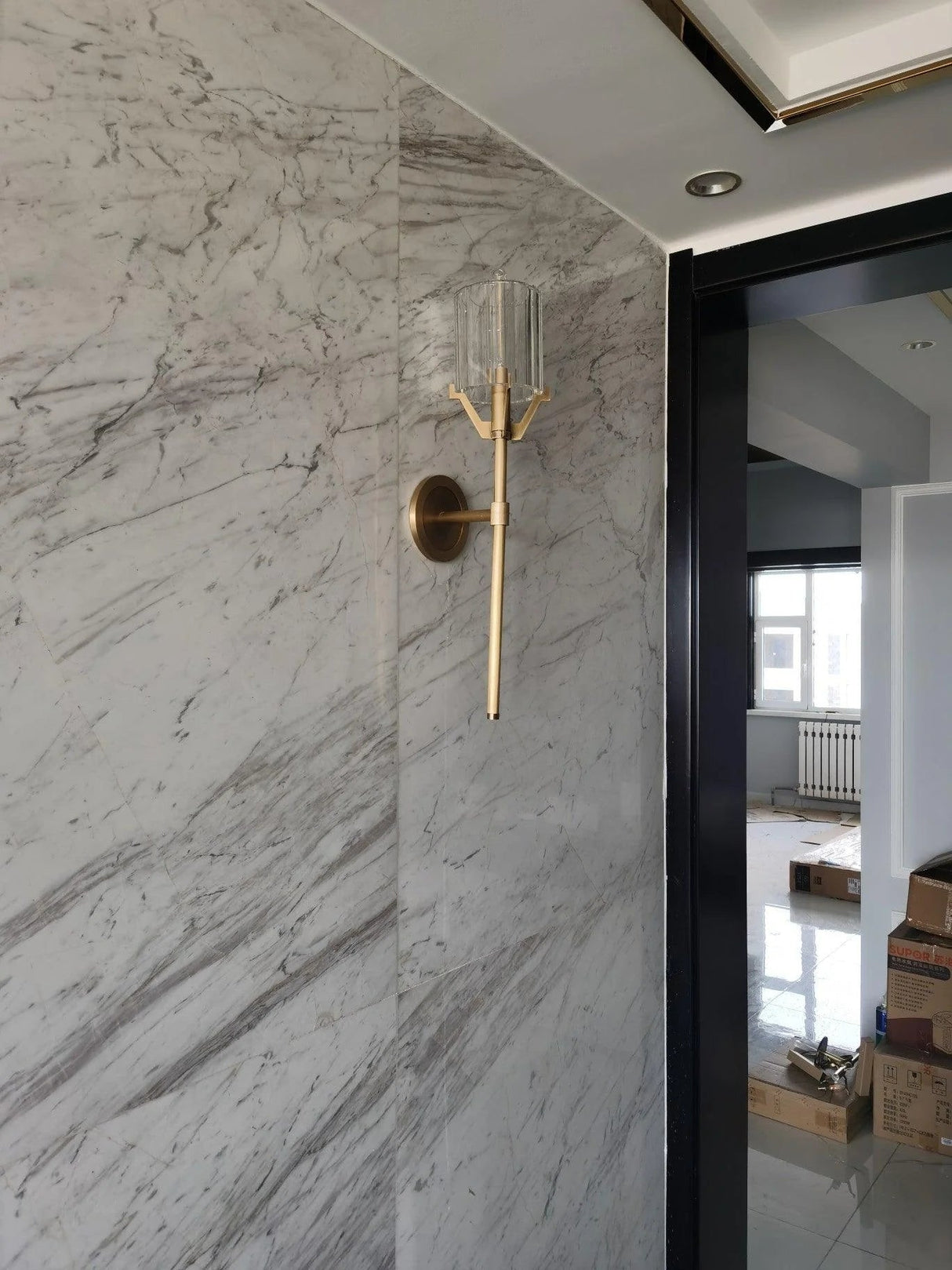 Bulling Crystal Wall Lamp