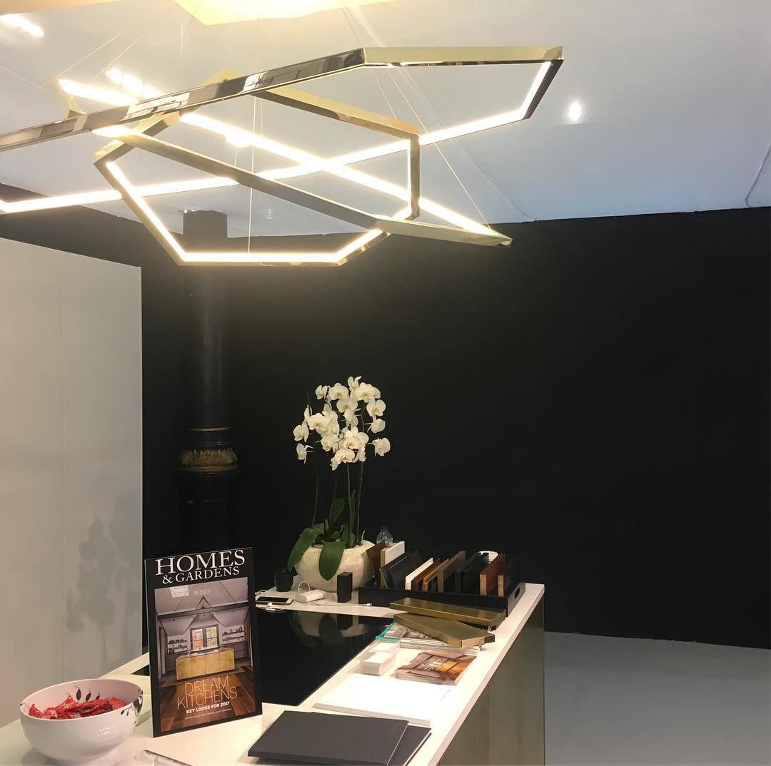 Gold Vesanto Chandelier