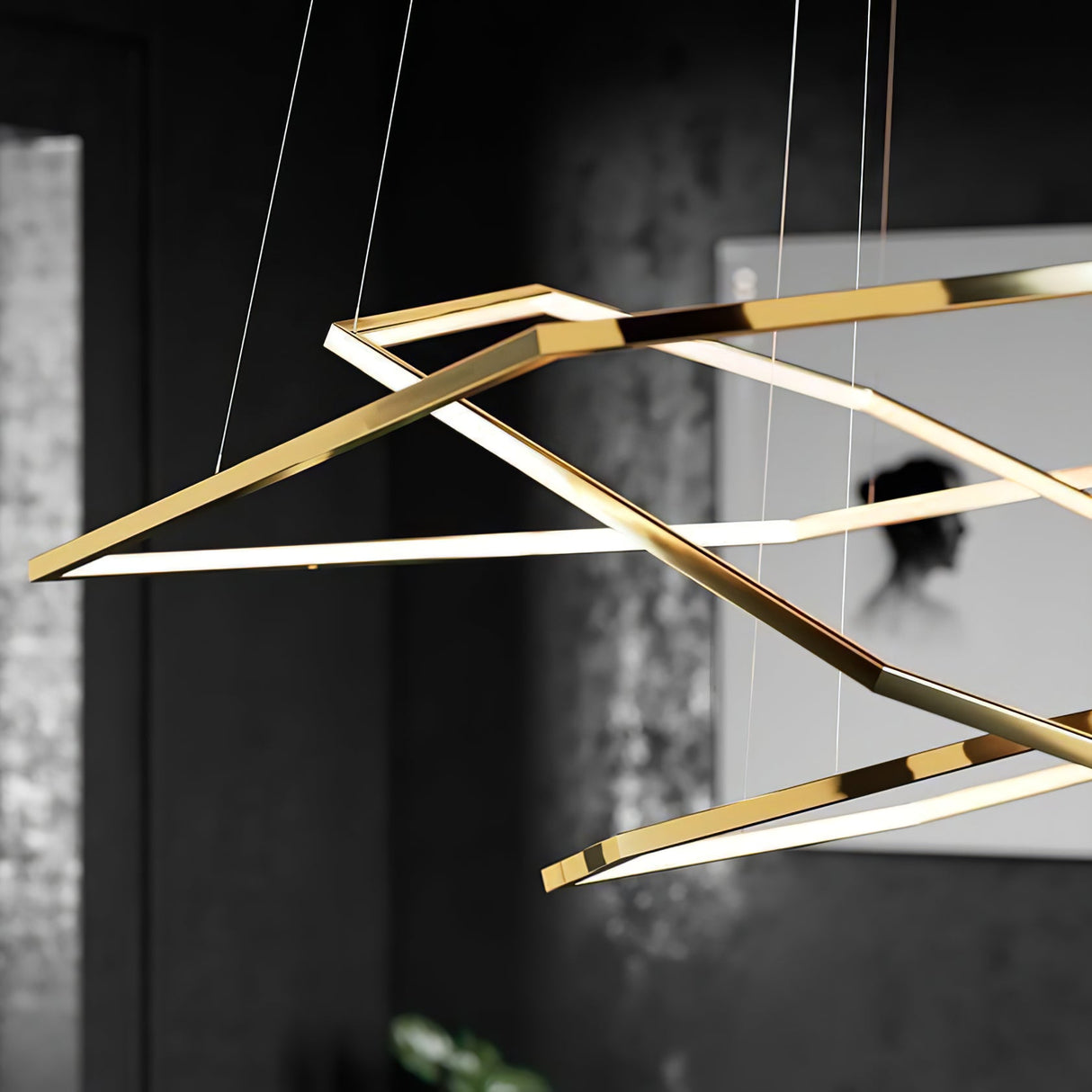 Gold Vesanto Chandelier