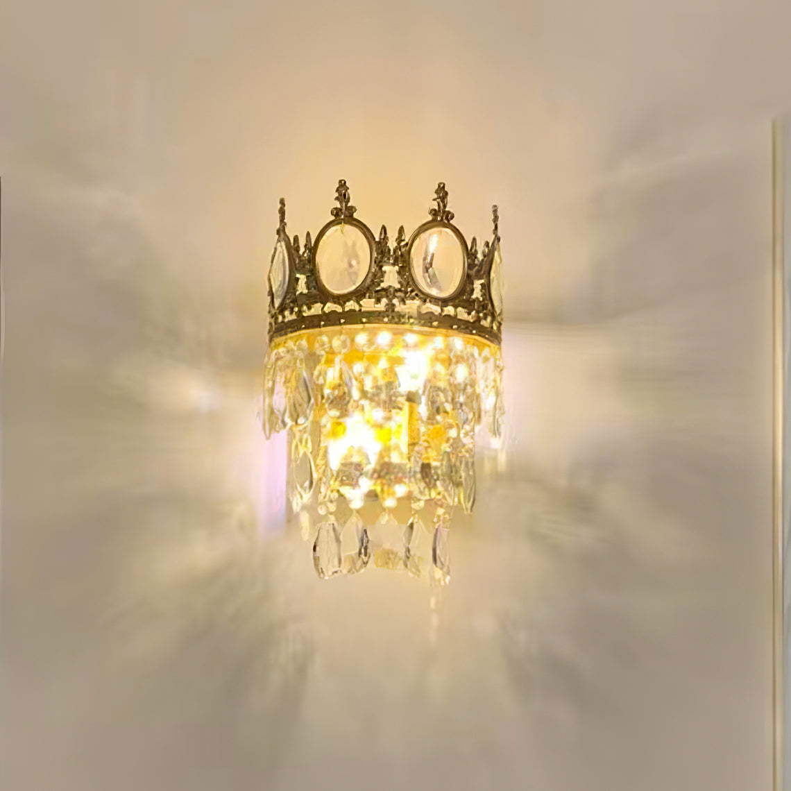 Vintage Crystal Wall lamp