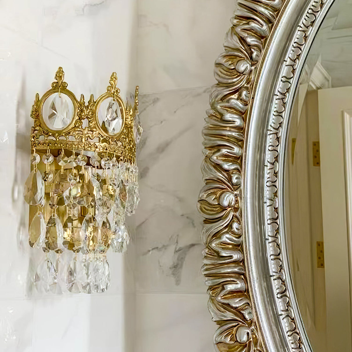 Vintage Crystal Wall lamp