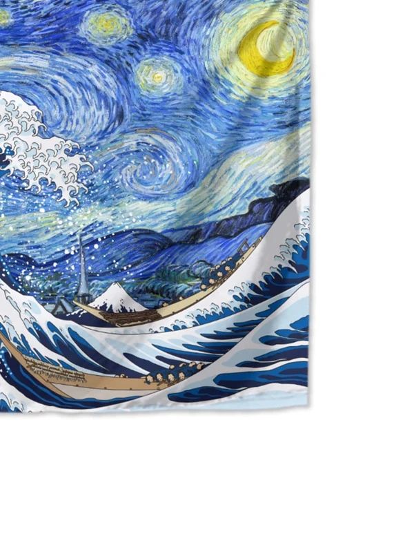 Waves Pattern Tapestry