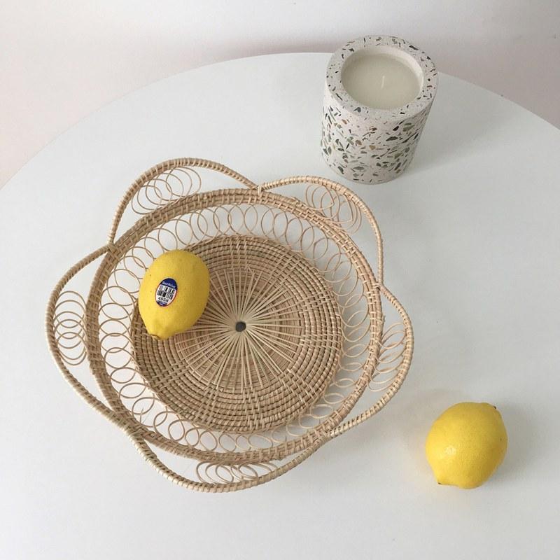 Wicker Serving Basket