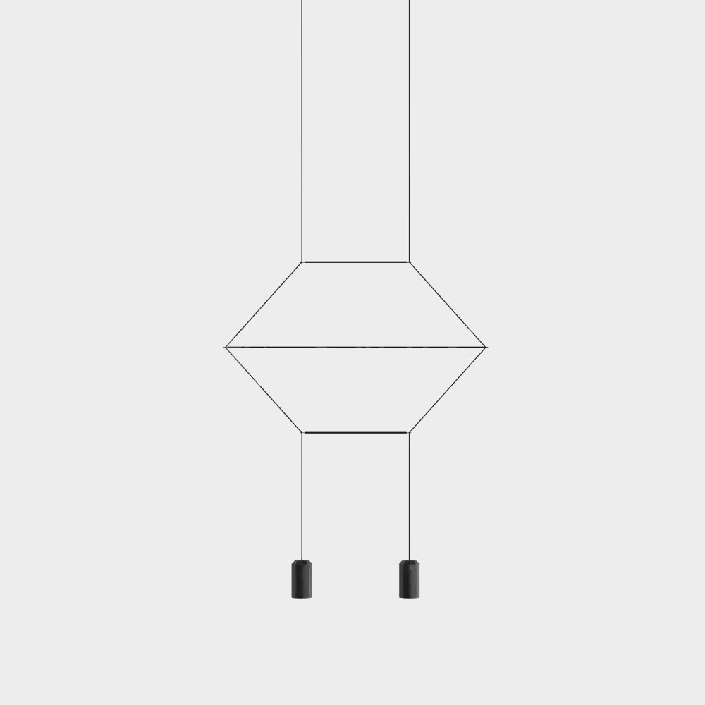 Line Art Pendant Light