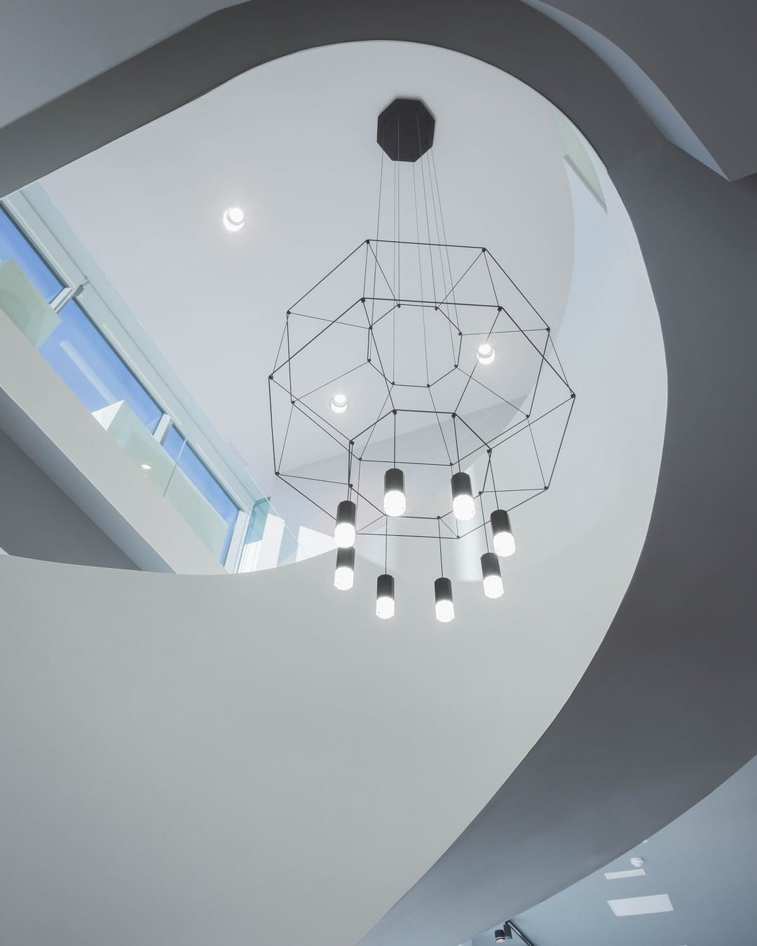 Geometric Lines Pendant Lamp
