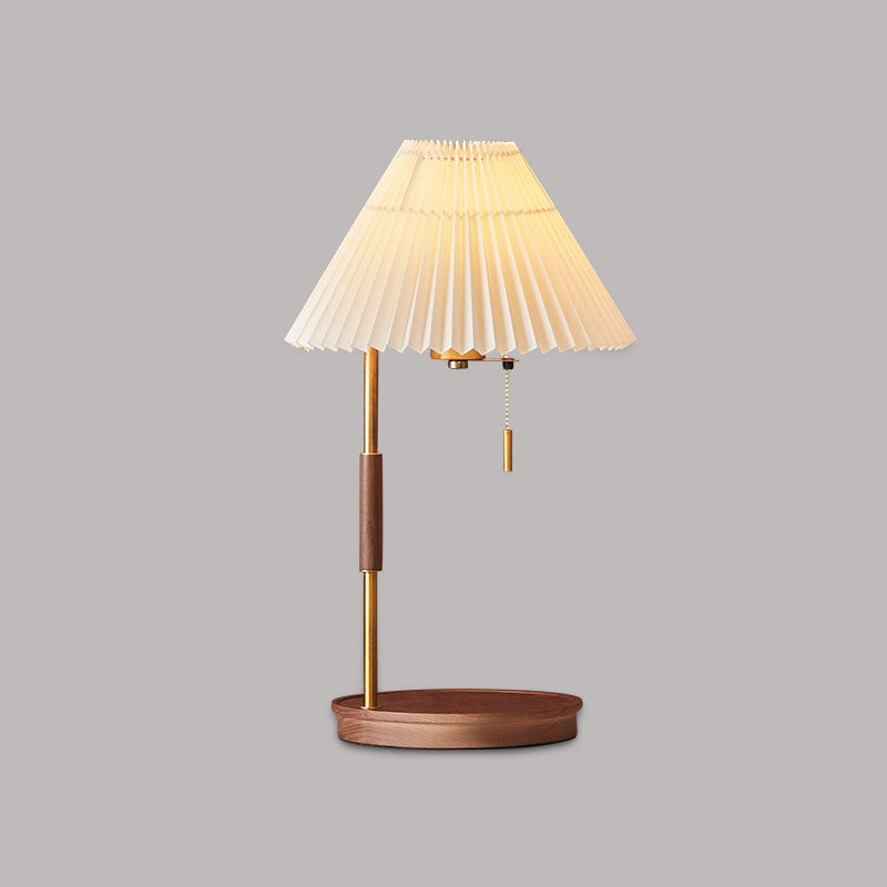 Wooden Retro Table Lamp