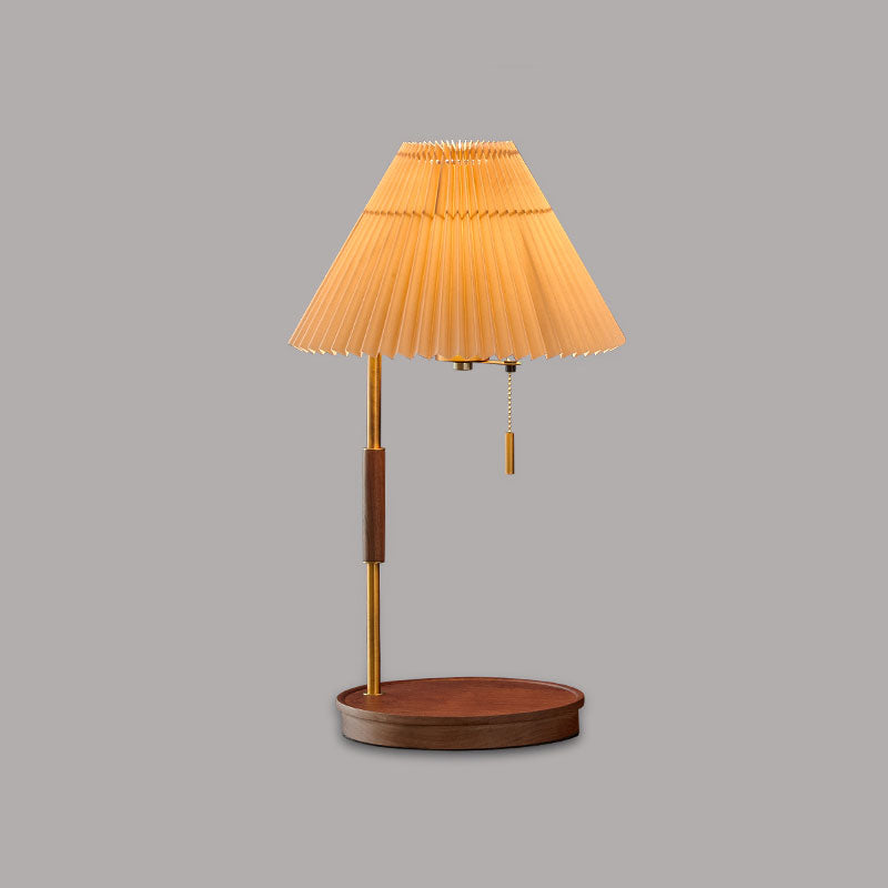 Wooden Retro Table Lamp