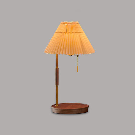 Wooden Retro Table Lamp