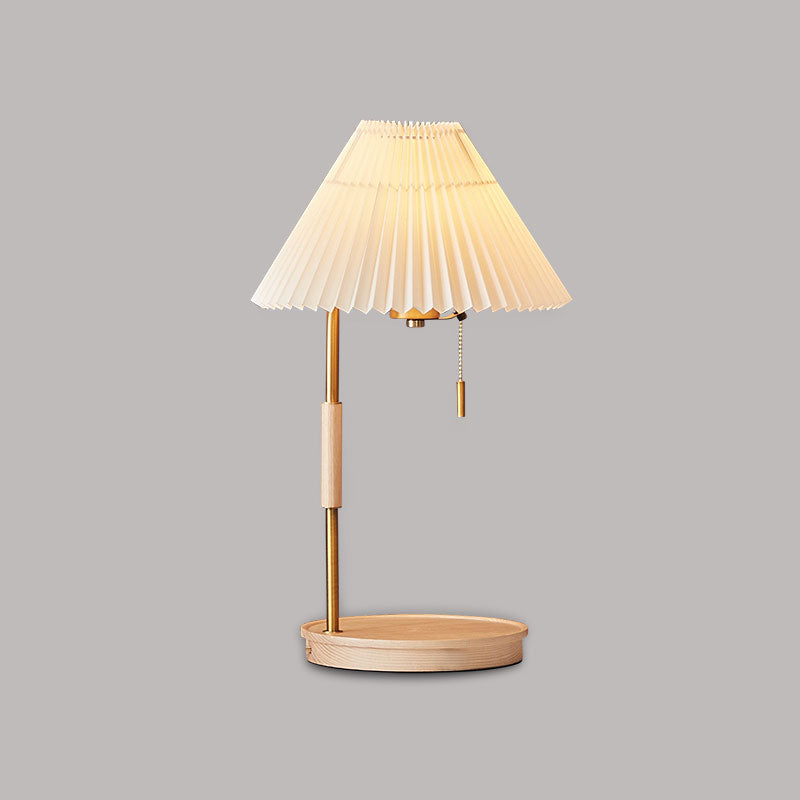 Wooden Retro Table Lamp