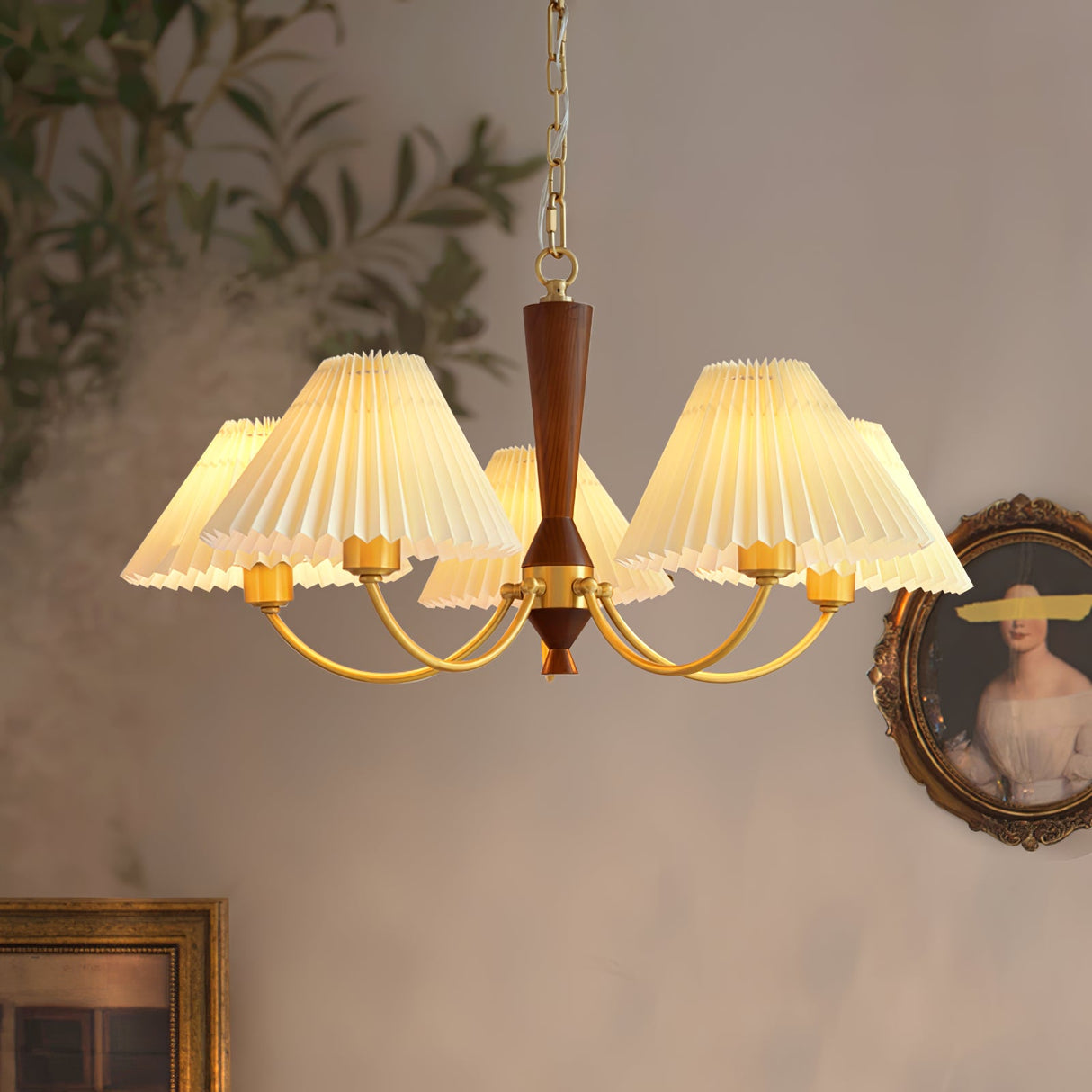 Wrinkled Chandelier