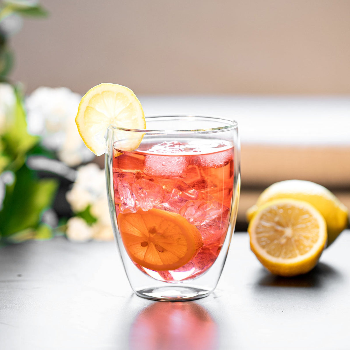 Double Walled Glasses Cups Set