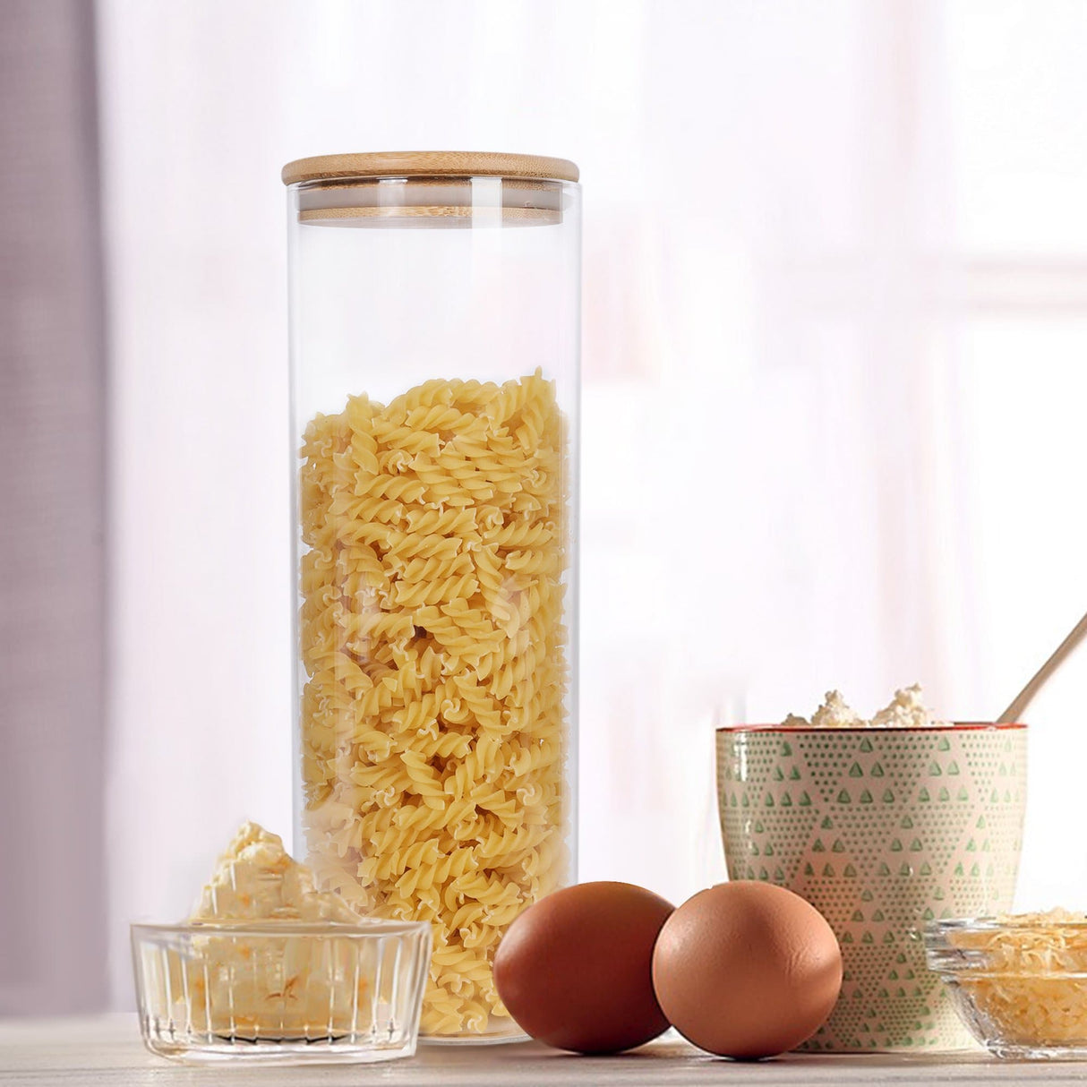 Airtight Glass Storage Jars