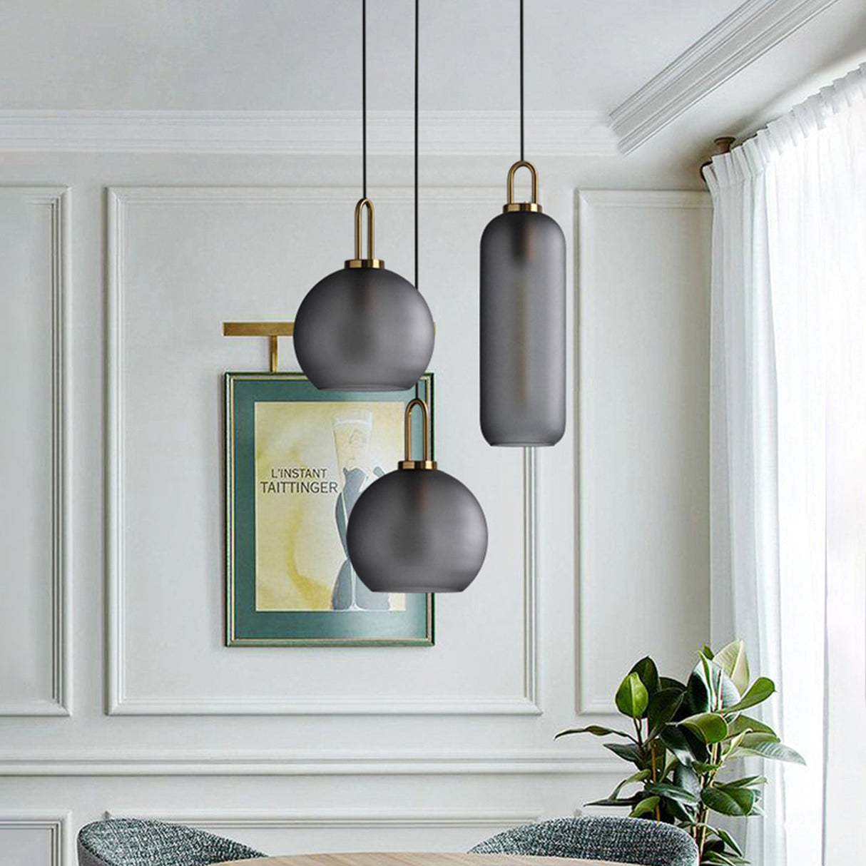 Glass Pendant Light