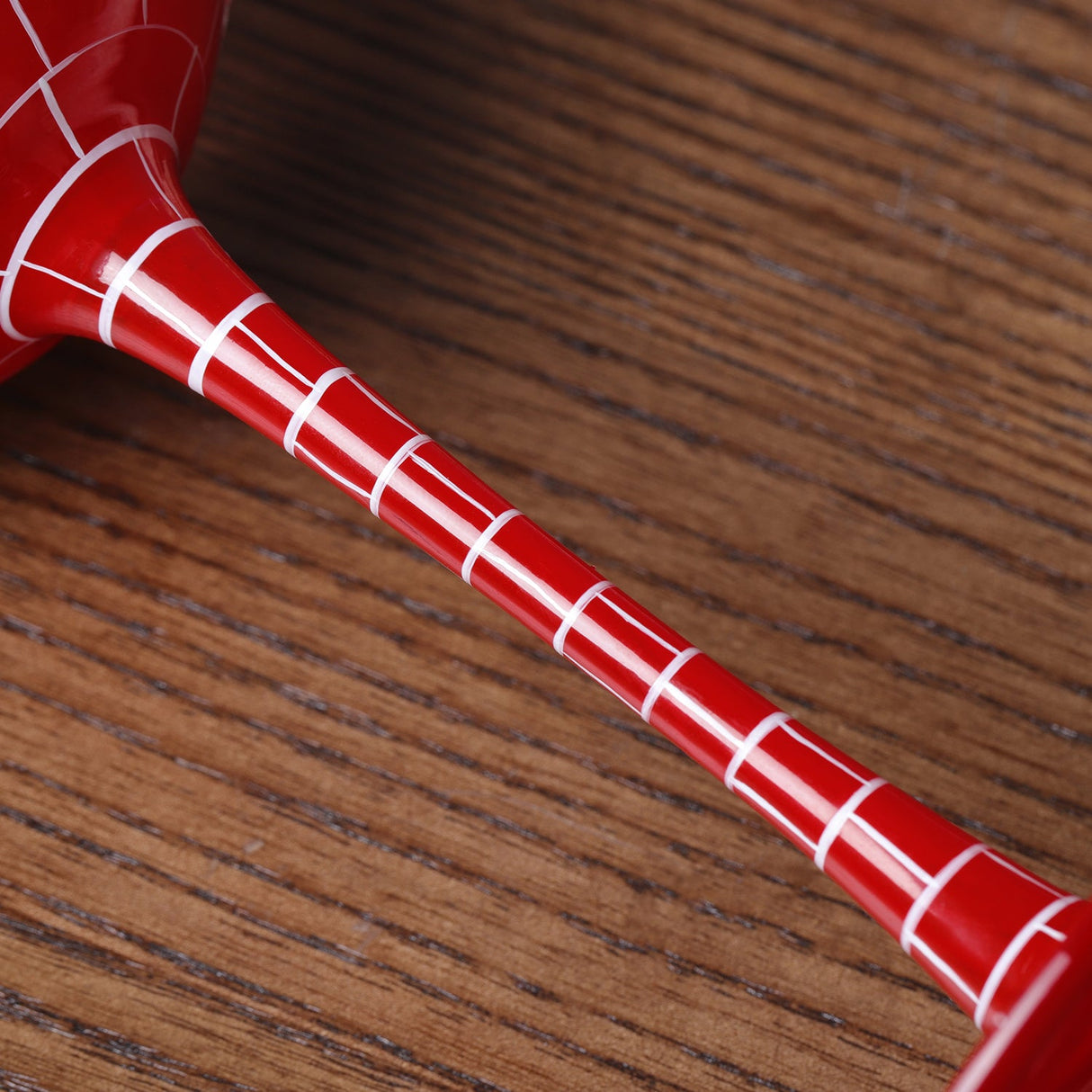 Hand-painted Santa Claus Christmas Wine Glass